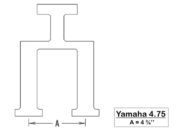 ProRule Transom Saver - Yamaha 4.75"